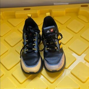 Adidas Black and Yellow Athletic Shoes